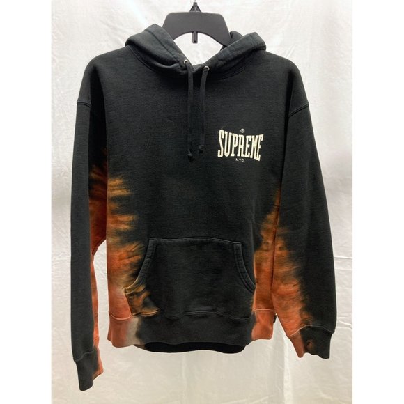 supreme hoodie tie dye